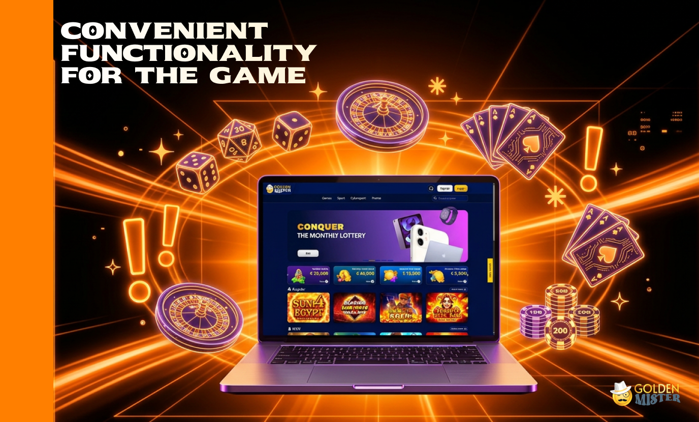 Golden Mister online Casino has a lot of advantages